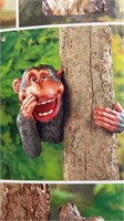 New Hide & Seek Monkey Tree Decor 3.25" High