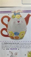 New Chubby Bunny Tea For One Pot