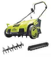 15-Inch 13-Amp Electric Scarifier + Lawn Dethatche