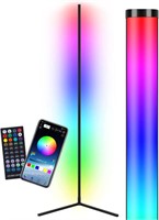 WITHINSAFE Corner Floor Lamp - RGB Color Changing