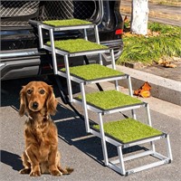 Dog Stairs for Large Dogs,Foldable Pet Ramps with