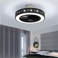 IWANU Ceiling Fan with Lights Remote APP Control,