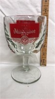 Old Milwaukee Beer Schooner Glass