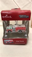 Hallmark Tonka Fire Truck Ornament
