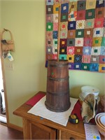 20x11in vintage butter churn