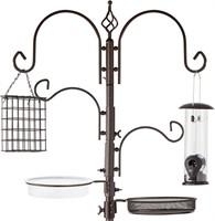 Best Choice Products 91in 4-Hook Bird Feeding Stat
