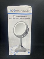 LED Vanity Mirror W/Bluetooth Speaker