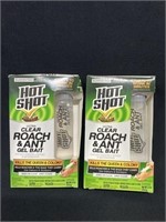 (2) Hot Shot Roach & Ant Gel Bait