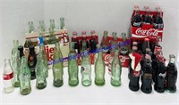 Coca-Cola Empty and Unopened Glass Bottles