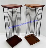 Pair of CD Case Towers