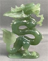 Jade Dragon Statue