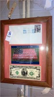 9/11 Flight 93 framed memorabilia