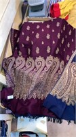 Beautiful woven large wrap shawl