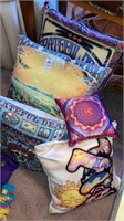 Grateful Dead satin pillows -5 pillows