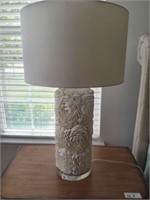PAIR OF DECORATIVE SHELL LAMPS 29IN