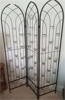 3 PANEL TEA CANDLE ROOM DIVIDER