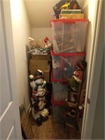 CONTENTS UNDER STAIRWELL- CHRISTMAS, MISC