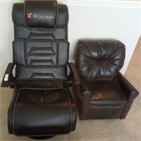 X ROCKER CHAIR AND KIDS CHAIRS
