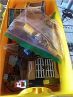 LEGO BOX AND LEGOS