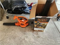 BLACK AND DECKER VAC AND BLOWER SYSTEM