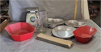 Kitchen Scale, Heart Trays, Pitcher & More
