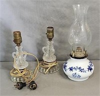 Lamplight Farms Oil Lamp & Electric Candle Lights