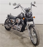 (BK) 1991 Harley-Davidson XLH 883 Motorcycle, 883