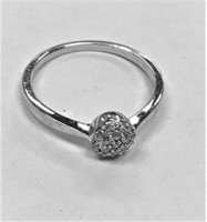 10 Kt Gold Diamond Ring Appraised $1,050.00