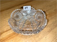 FABULOUS CUT GLASS BOWL