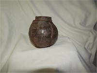 Tarahumara Mexican Pottery Indian Pot Sinew Straps