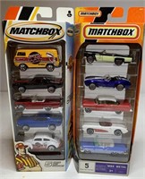 2-5 piece gift pack of matchbox cars