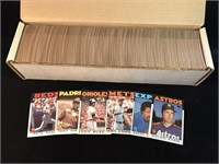 1986 Topps MLB BASEBALL CARD COMPLETE SET
