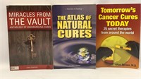(3) Natural Cures Books