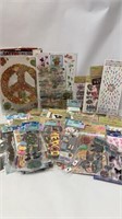 Huge Lot New crafting scrapbook stickers