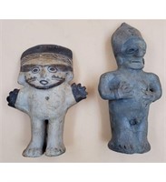 Pair of Pre-Columbian Terra Cotta Figures