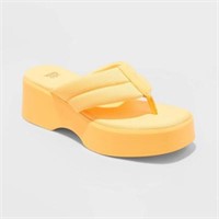 Women's Angela Platform Sandals - Wild Orange SZ 7
