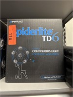 WESTCOTT SPIDERLITE TD6 CONTINUOUS LIGHT HEAD NEW