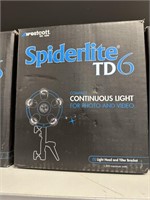 WESTCOTT SPIDERLITE TD6 CONTINUOUS LIGHT HEAD NEW