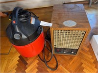 Small Personal Heater & Wet&Dry Vac
