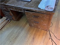 Wood Desk 60x29"T