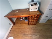 Heart Pine Desk 58x30x30"T