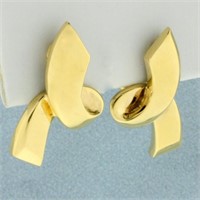 Authentic Tiffany & Co. Paloma Picasso Ribbon Earr