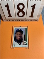 1989 Upper Deck Ken Griffey Jr. Rookie Card #1