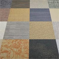 24 Peel and Stick Carpet Tile