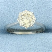 1 3/4ct Solitaire Champagne Diamond Engagement Rin