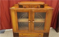 Antique Cabinet - Measures 41"x15"x44"