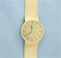 Womens Vintage Omega Watch in Solid 14k Yellow Gol