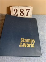 Stamp Album 100's of Stamps