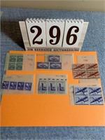 1938 & 1939 US Stamps