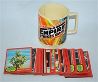 1977 Star Wars Cards & Empire Strikes Back Mug